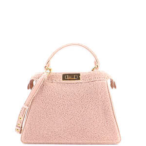 Fendi Medium Peekaboo ISeeU Bag Shearling